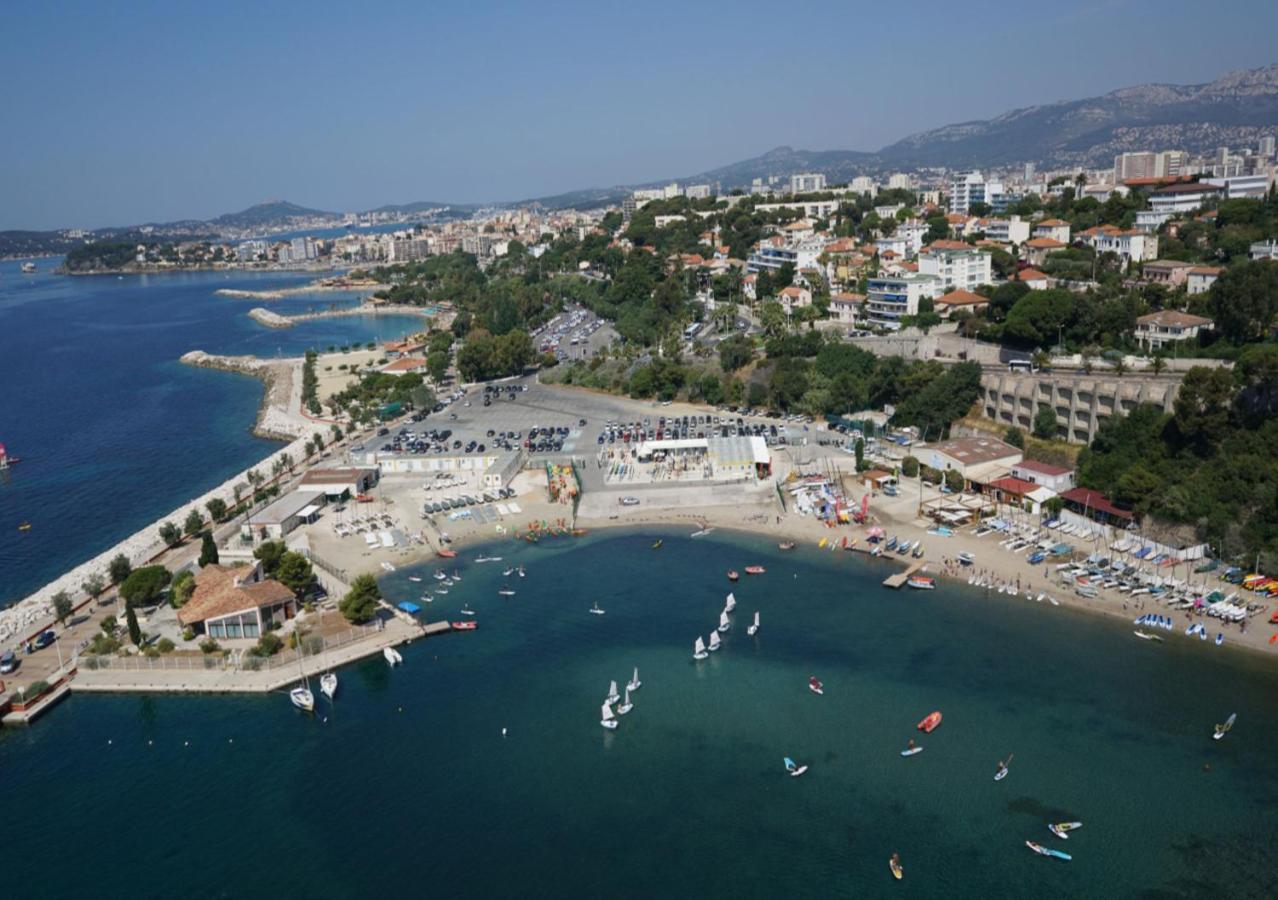 Canopee - Toulon Mourillon - 800M Des Plages Et Place De Parking Prive Экстерьер фото